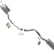Exhaust System Axle Pipe With F & R Muffler Fits For 2011-2013 KIA Sorento 2.4L