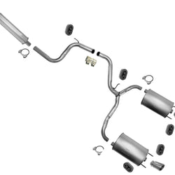 Dual Exhaust Muffler W Tips System 3.8L V6 Made in USA for Grand Prix 1997-2002