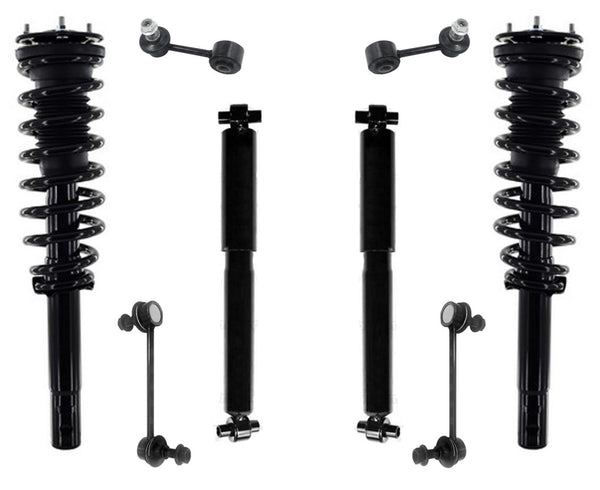 Amortiguadores y enlaces traseros delanteros para Lincoln MKZ 3.5L 10-12 con tracción en todas las ruedas