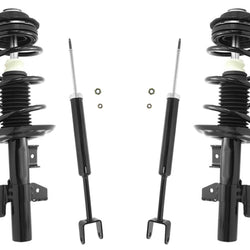 Front Complete Coil Spring Struts & Rear Shocks for Dodge Dart Aero 2013-2016