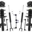 Front Complete Struts & Rear Shocks Sway Bar Links for Dodge Dart Aero 2013-2016