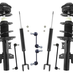 Front Complete Struts & Rear Shocks Sway Bar Links for Dodge Dart Aero 2013-2016
