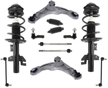 Front Complete Struts Lower Control Arms Tie Rod Links for Dodge Dart Aero 13-16