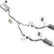 Sistema de tubo de escape de doble silenciador resonador para Hyundai Veracruz 3.8L 2007-2012