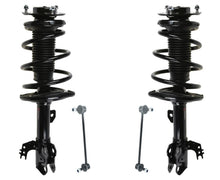 F&R Complete Coil Spring Struts Sway Bar Links for 2013 2014 2015 Toyota Avalon