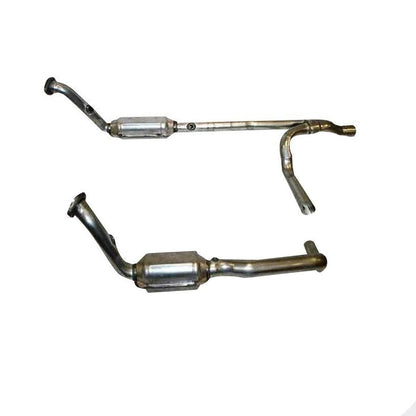 Convertidores catalíticos izquierdo y derecho de tubo delantero Y para Dodge Ram 1500 5.7L 2004-2005 - Photo 1
