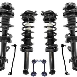 Front & Rear Complete Struts & Sway Bar Links Fits 2015-2017 Subaru Outback