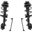 Front Complete Struts Assembly & Sway Bar Links Fits 2015-2017 Subaru Outback