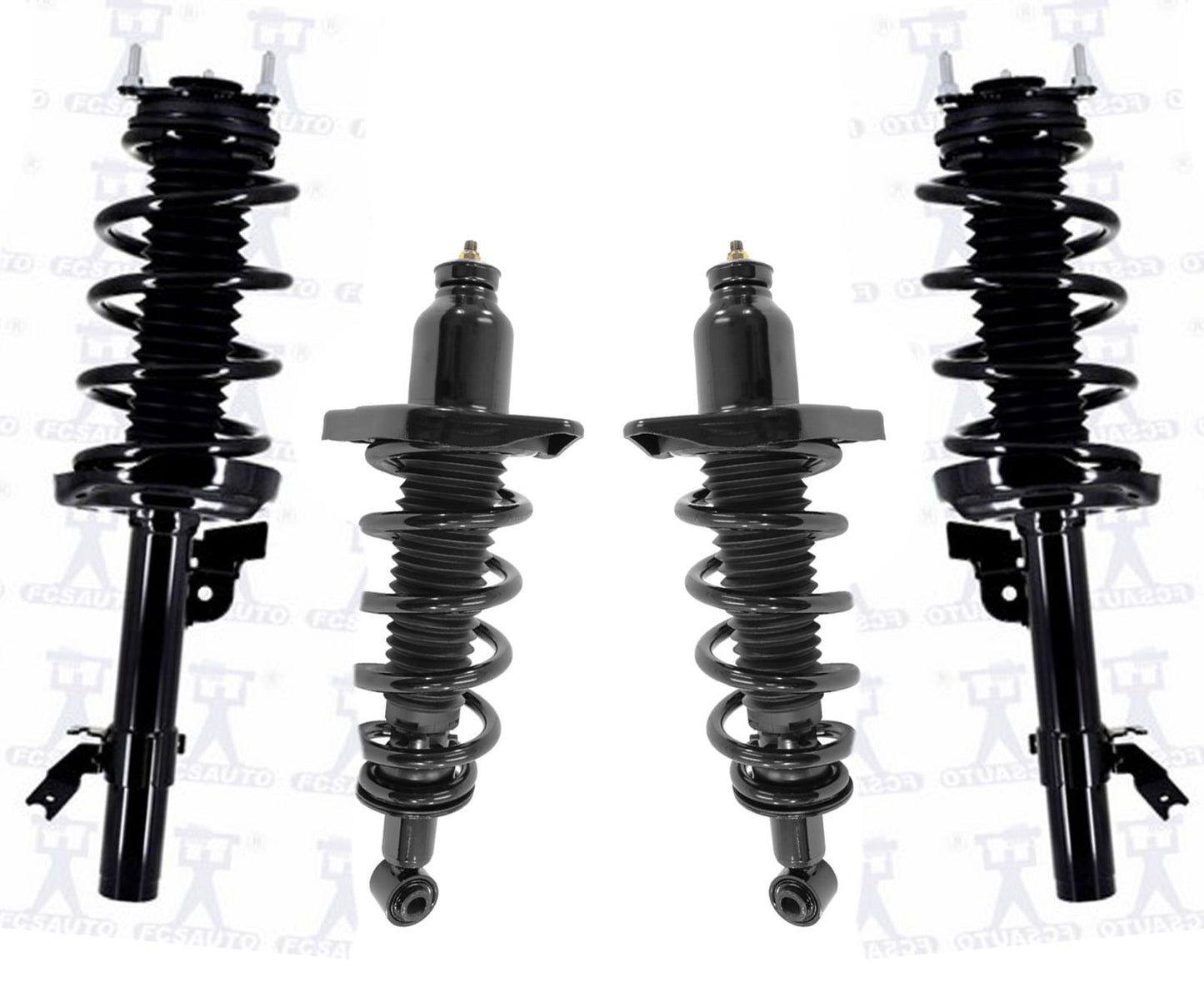 F&R Coil Spring Struts Assembly For Acura MDX 2014 2015 2016 2018 2019 2020
