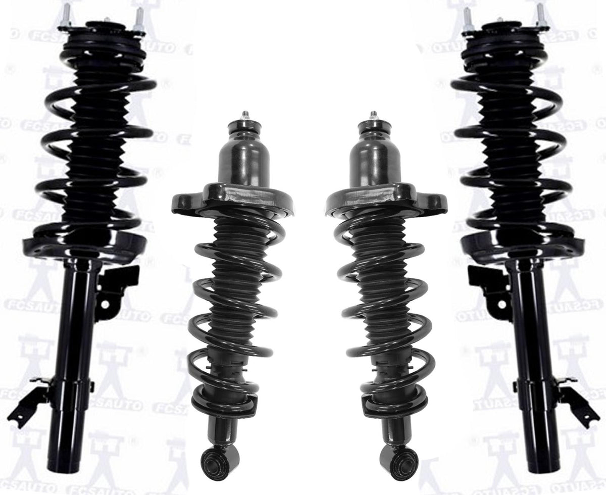 Front & Rear Complete Coil Spring Struts & Links Fits 2014 2016 2020 Acura MDX - Photo 1