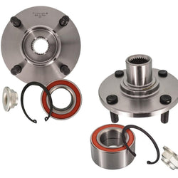 Fits Ford Focus 2000-2011 Front Left and Right Wheel Hub and Berings