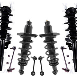 Front & Rear Complete Struts & Links Fits 2014-2020 Acura MDX All Wheel Drive