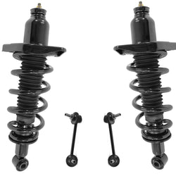 Puntales traseros completos y eslabones de barra estabilizadora para Acura MDX 2014-2020 con tracción total