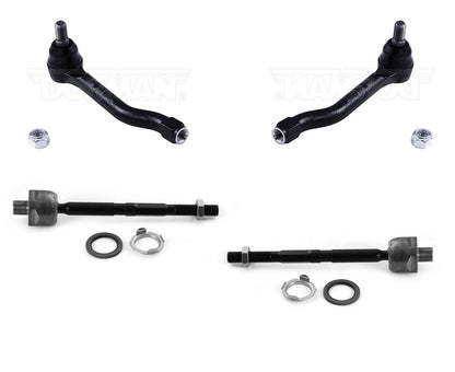 Front Sway Bar Links Inner & Outer Tie Rods Assembly For Honda Pilot 2016-2022