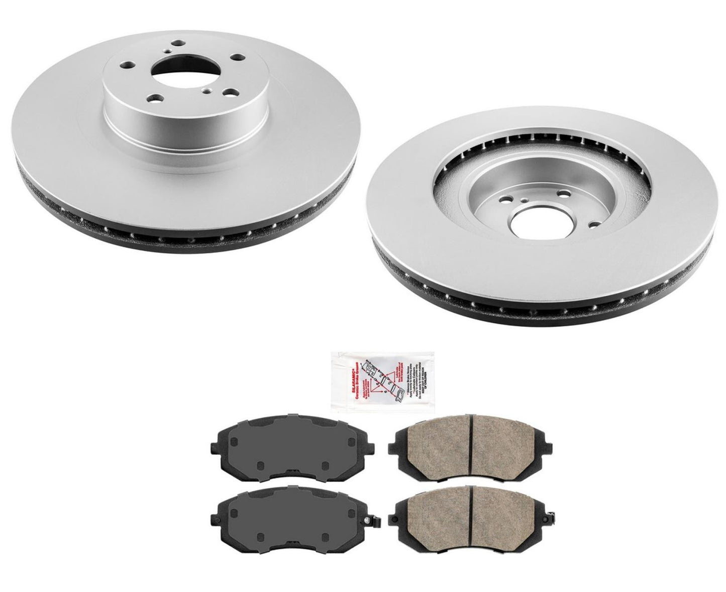 Front Brake Rotors & Ceramic Pads fits for Subaru Forester 03-08