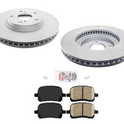 Fits 1999-2001 Lexus RX300 Front Brake Disc Rotors & Ceramic Pads 3pc Kit