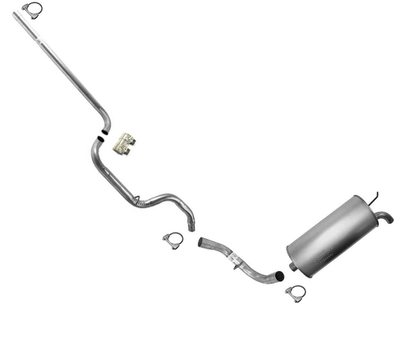 For Dodge 2000-2005 Neon 2.0L Engine Exhaust System Pipe Muffler