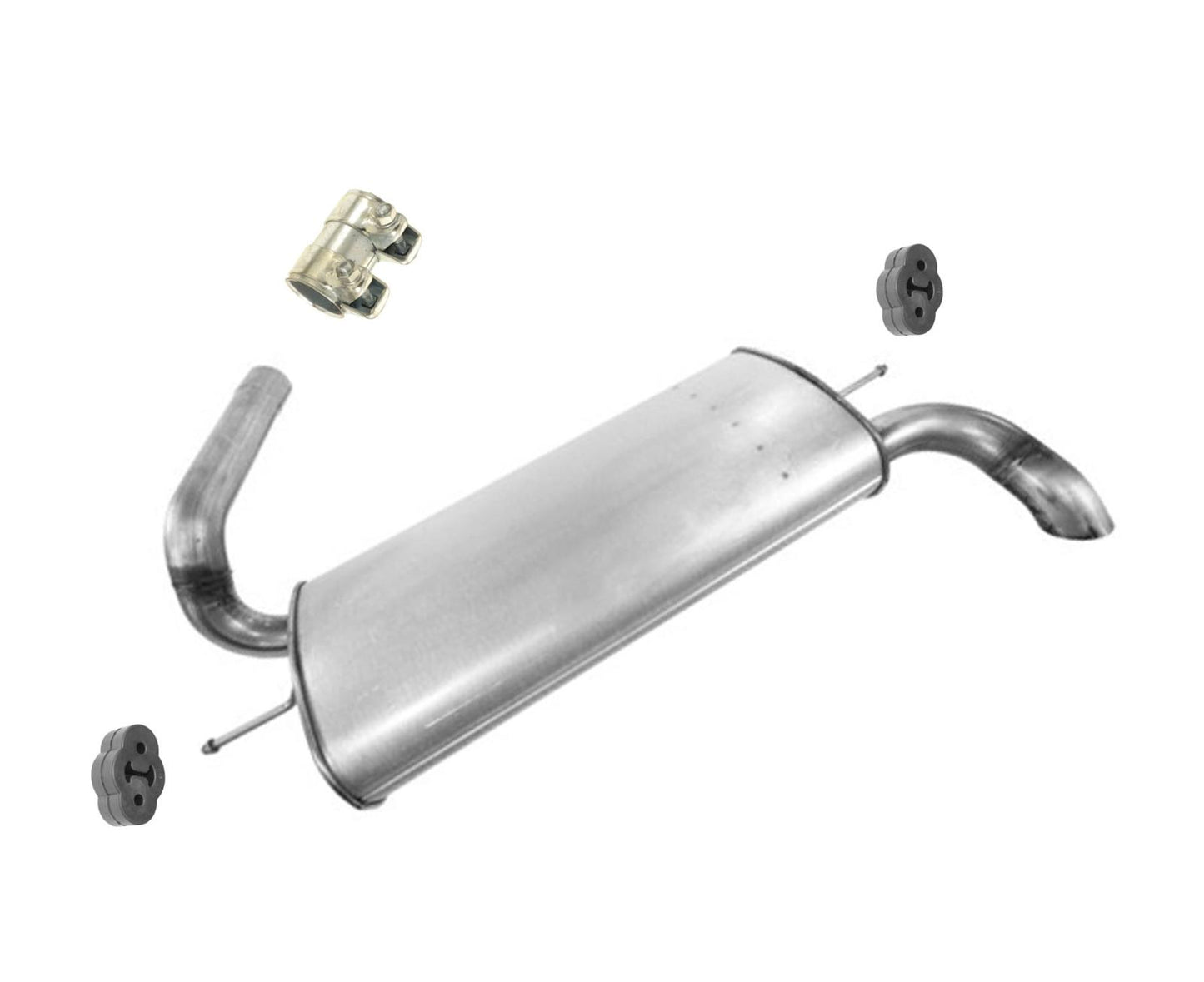 Conjunto de silenciador con perchas para Ford Focus 2.0L Hatchback 2012-2017