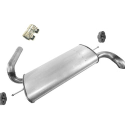 Muffler Assembly With Hangers Fits 2012-2017 Ford Focus 2.0L Hatchback