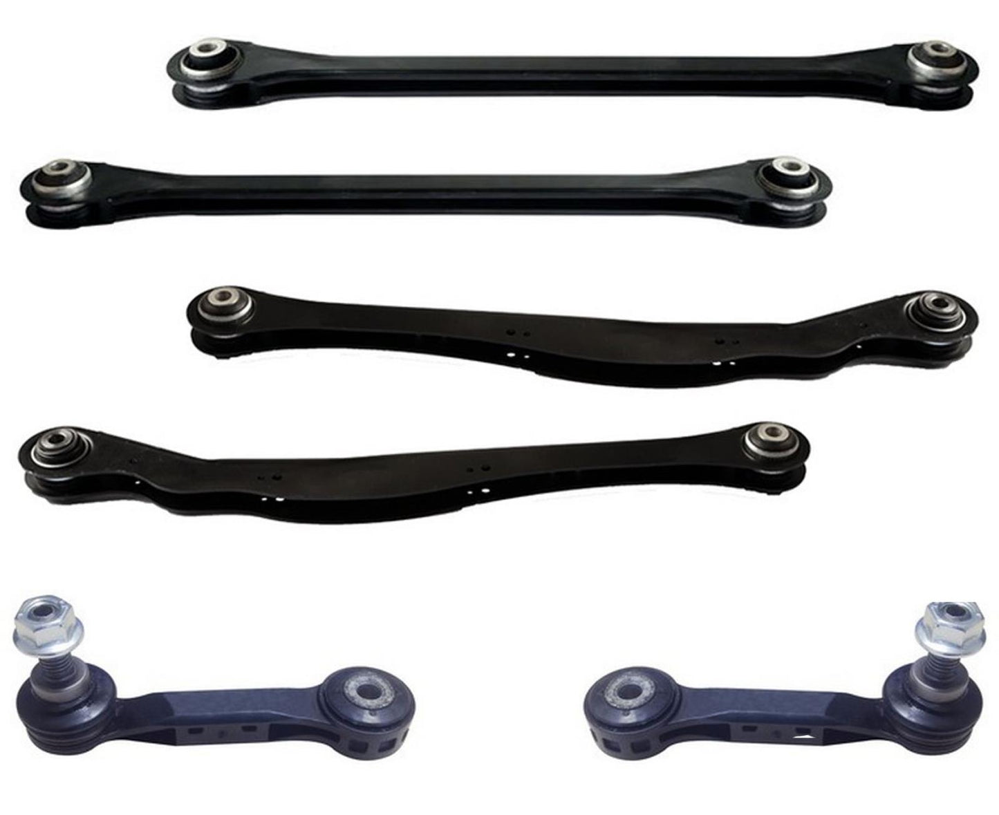 Rear Lateral Link Control Arms for 2016-2020 BMW X1 33326851569 33326851563 6pc