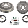 Tambores de freno y zapatas de freno 11-12 para VW Jetta 2.0L 2.5LW Frenos de tambor traseros Spg 4p