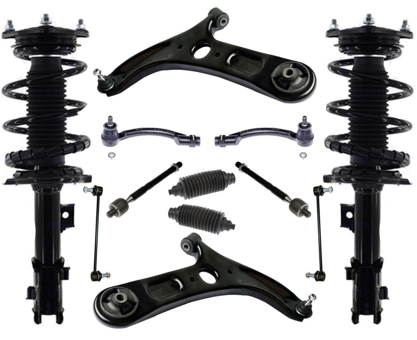Brazos de control de puntales delanteros, bujes de rótula para kia Forte 2014-2018 54500A7000