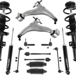 Puntales delanteros Amortiguadores Brazo de control Varillas de rótula Se adapta a Cadillac SRX 10-2016 14 piezas