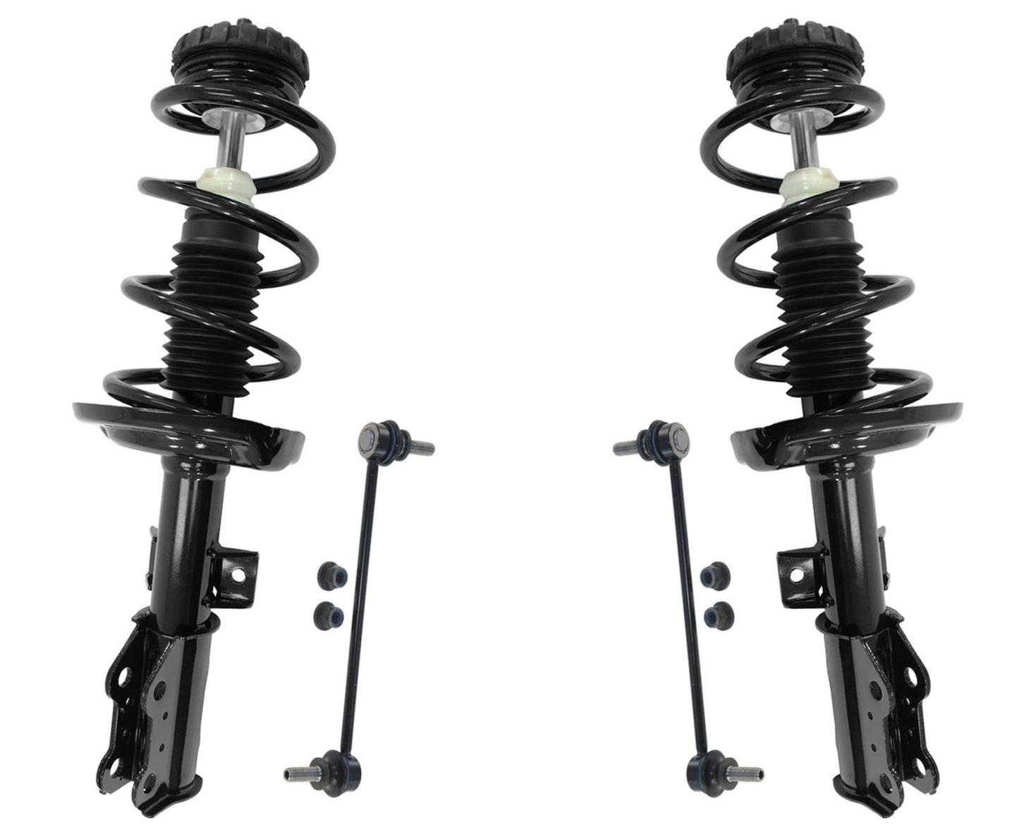 Front Complete Struts & Sway Bar Links Fits 2010-2016 Cadillac SRX