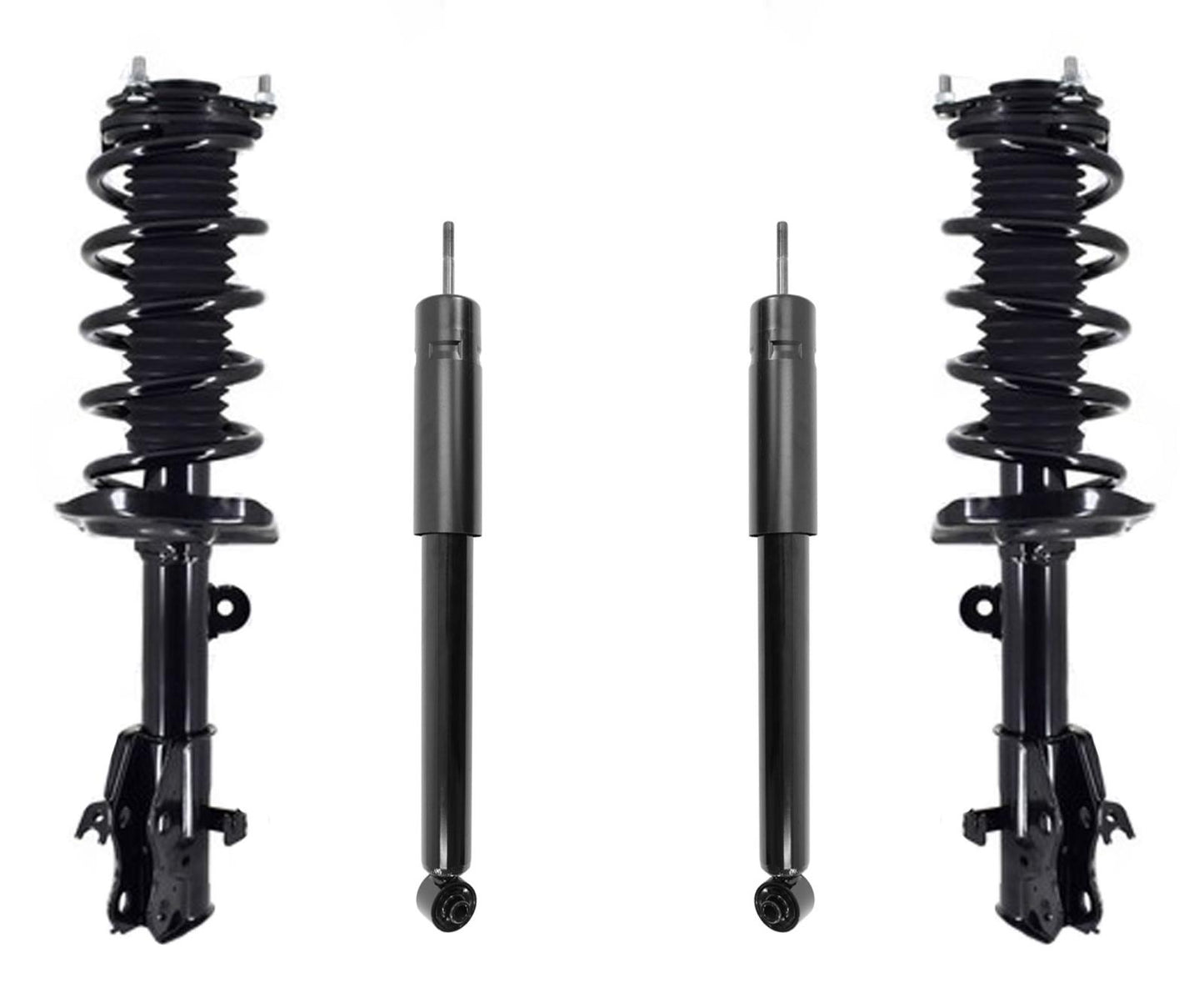 Front Left & Right Complete Spring Struts for Acura RDX 2013-2018 + Rear Shocks