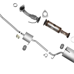 Flex Pipe Converter Muffler Assembly Exhaust Fits 03-05 2.4L Honda Accord 4 Door