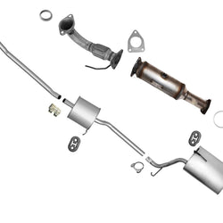 Flex Pipe Converter Muffler Assembly Exhaust Fits 06-07 2.4L Honda Accord 4 Door