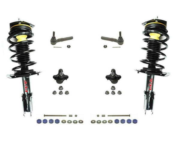 (Grand Prix without sway bar bracket ) Frt Quick Spring Strut and Mount 8Pc KIT