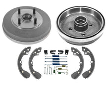 Braking Brake Drums Rear Shoes Springs For Kia Rio 2003 2004 2005 WITHOUT ABS