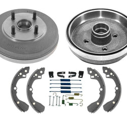 100% Freno Nuevo Tambores de Freno Zapatas Resortes SIN ABS para Kia Rio 03-05