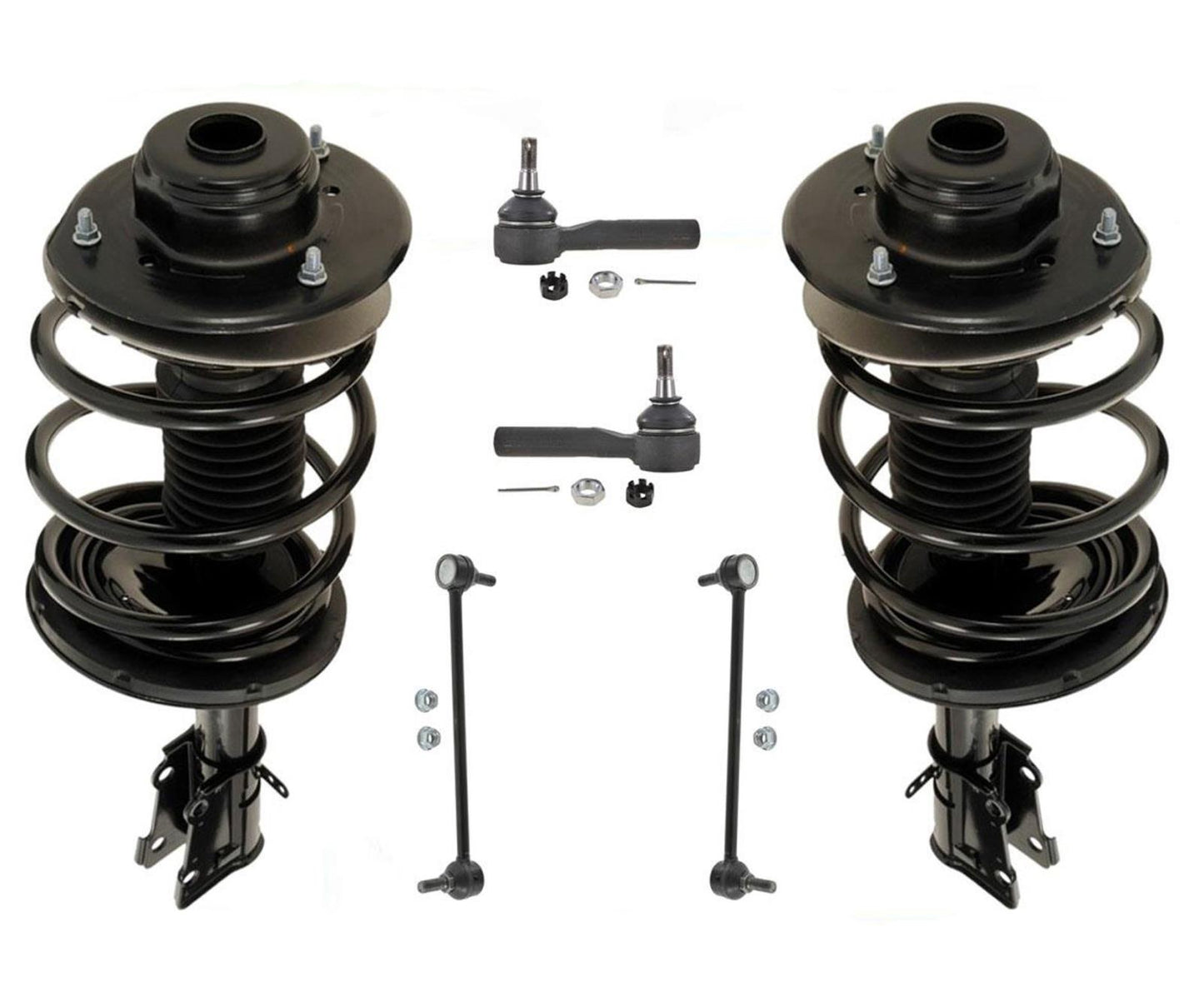 Caravan Grand Caravan Town & Country 05-07 V6 Front Struts Sway Bars & Tie Rods