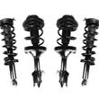 Se adapta a 05-09 Legacy Sedan AWD 2.5L automático FR soportes de puntal de resorte helicoidal 4 piezas