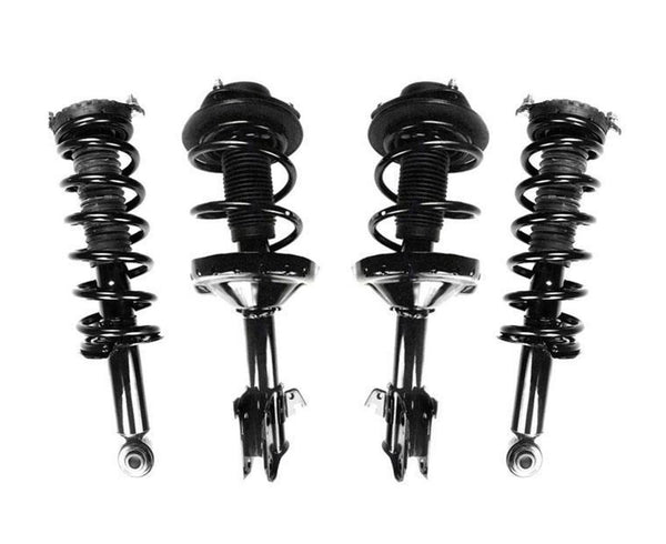 Se adapta a 05-09 Legacy Sedan AWD 2.5L automático FR soportes de puntal de resorte helicoidal 4 piezas