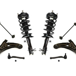 Se adapta a 2004-11 Aveo puntales delanteros brazos de control buje rótulas enlaces de varillas de amarre