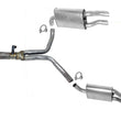 New Rear Y Pipe w Dual Muffler System MADE IN USA for Chevrolet Corvette 86-90