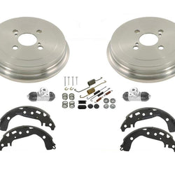 For Toyota 2006-13 Yaris Rear Brake Drums and Brake Shoes with Springs Wheel Cyl