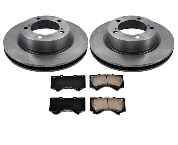 Pastillas de freno de rotores delanteros para Lexus Lexus LX570 para Toyota Landcruiser 08-15