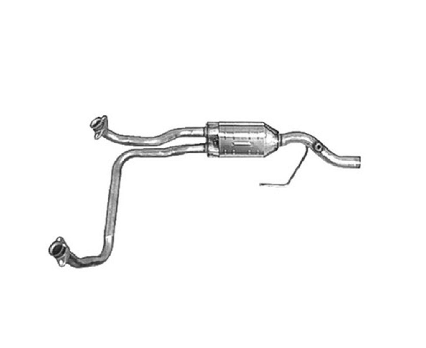 Fits 2001-2002 Dodge Ram Van V8 5.9L Cat Converter & Pipe