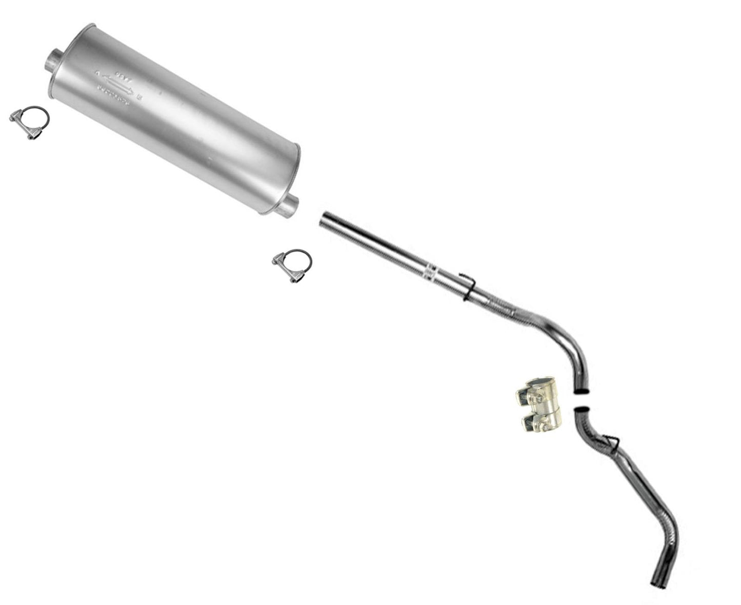 1995-1997 Dodge Van B150/250/350 Sistema de escape silenciador 18454 7C1331
