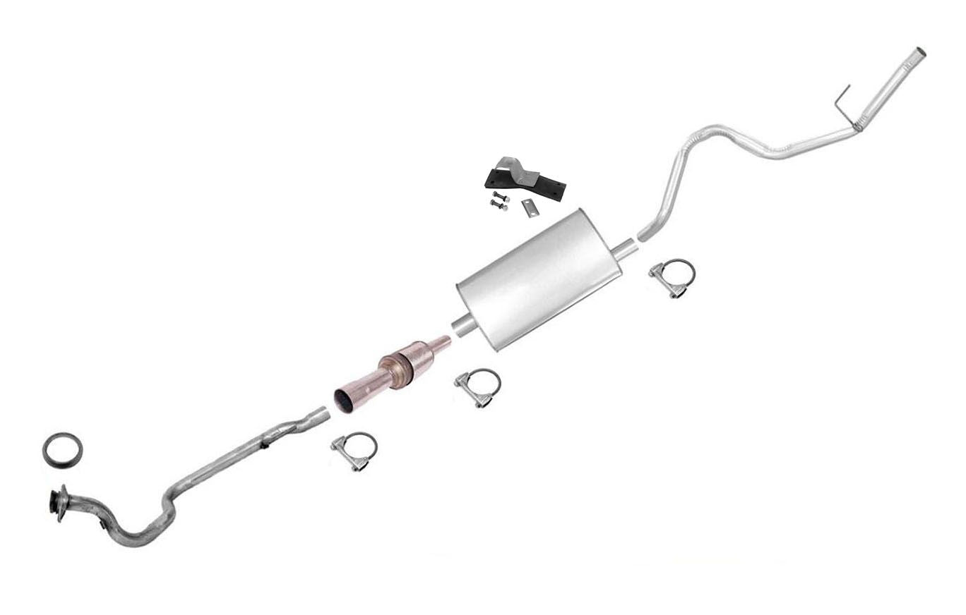 Silenciador del sistema de escape del convertidor del tubo del motor para Jeep Cherokee 4.0L 1993-1995