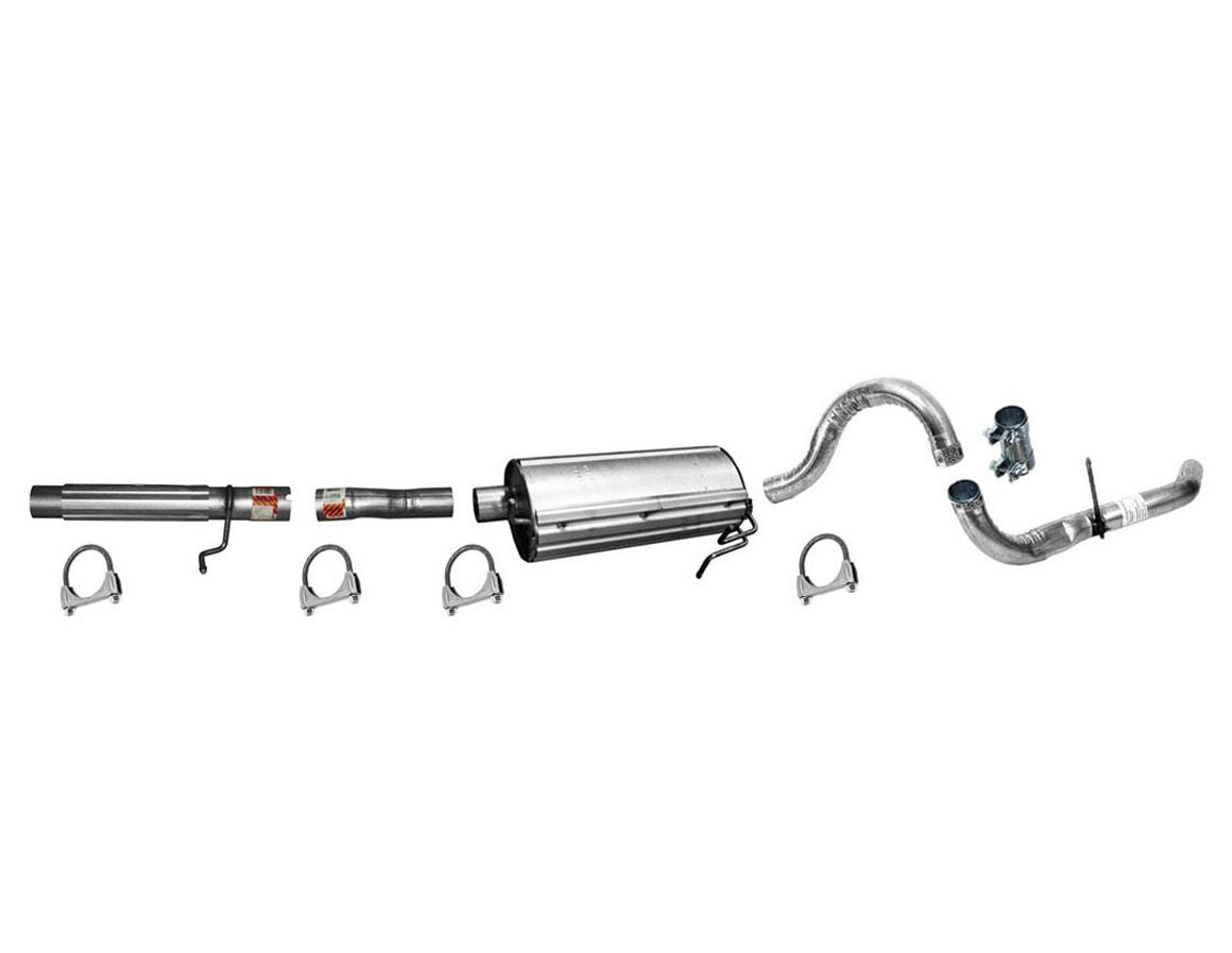 For 1999 2000 2003 Ford F250 Super Duty Muffler Exhaust System 158" Wheel Base
