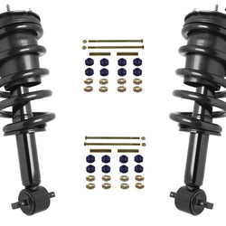 Front Complete Struts & Links Fits 2014-2016 GMC Sierra 1500 Rear Wheel Drive