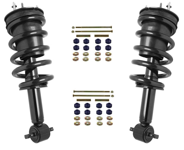 Front Complete Struts & Links Fits 2014-2016 GMC Sierra 1500 Rear Wheel Drive