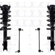 Front Complete Struts & Coil Spring Assembly & Links Fits 15-2020 Kia Sedona