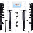 Front Complete Struts & Rear Shock Absorber & Links Fits 2015-2018 Kia Sedona