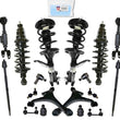 Front & Rear Complete Strut Control Arms Tie Rods Links Fits 2003-2011 Element